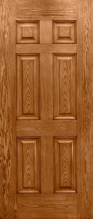 Classic Oak 6-Panel - O277 - MASTERGRAIN Door