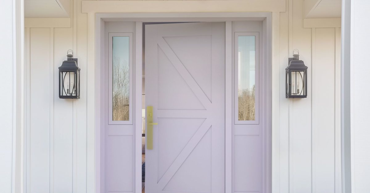 YourStyle Edge Smooth Potentially Purple Paint Color - MASTERGRAIN Door