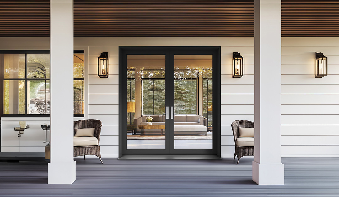 FC Sile and Rail Door - Swinging Patio Door - MASTERGRAIN Exterior Door