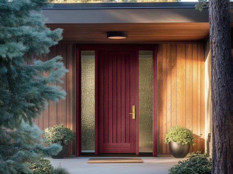 Chantelle -YourStyle -Fir Verical SDL - Crimson Stain - MASTERGRAIN Doors - 2025 Designer Door Collection